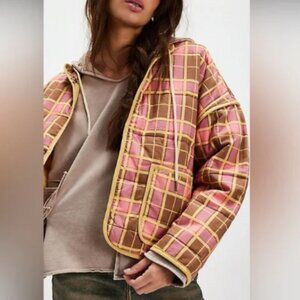 FREE PEOPLE Chloe Jacket in Apple Blossom M